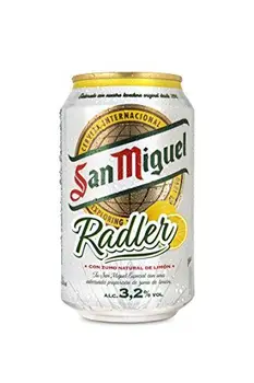San Miguel Clara - Biermischgetränk mit Zitronensaft - 33cl 
San Miguel Clara - Biermischgetränk mit Zitronensaft - 33cl