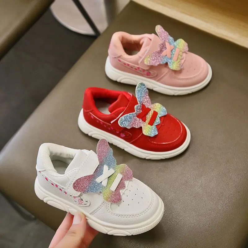 Spring Toddler Girl Casual Shoes Breathable Fashion Sneakers Little Kid Sports School Trainers Butterfly Children's Shoes 0.5-6T
Spring Toddler Girl Casual Shoes Breathable Fashion Sneakers Little Kid Sports School Trainers Butterfly Children's Shoes 0.5-6T
