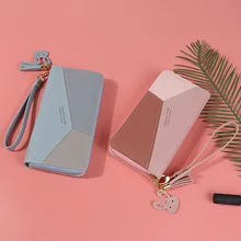 New Women's Wallet purse Korean version of the color of large capacity wallet mobile phone bag Women's wallet card holder
New Women's Wallet purse Korean version of the color of large capacity wallet mobile phone bag Women's wallet card holder