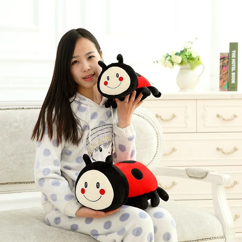 Hot Selling Wholesale Ladybug Doll Pillow Creative Plush Toy Doll-Processing Customizable Logo Recruit Agents
Hot Selling Wholesale Ladybug Doll Pillow Creative Plush Toy Doll-Processing Customizable Logo Recruit Agents