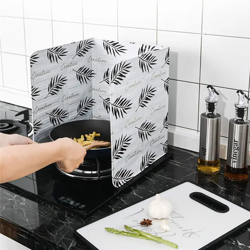 Aluminum Foil Oil Block Oil Barrier Stove Cook Anti-Splashing Oil Baffle Heat Insulation Kitchen Protective Utensils White Black
Aluminum Foil Oil Block Oil Barrier Stove Cook Anti-Splashing Oil Baffle Heat Insulation Kitchen Protective Utensils White Black