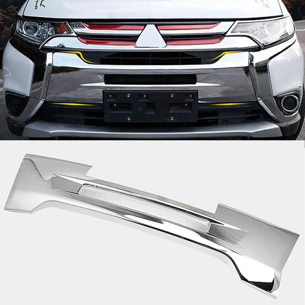 Chrome ABS Car Front Grill Grille Bumper Decoration Cover Trim Styling For Mitsubishi Outlander 2016 2017 2018 Auto Molding
Chrome ABS Car Front Grill Grille Bumper Decoration Cover Trim Styling For Mitsubishi Outlander 2016 2017 2018 Auto Molding