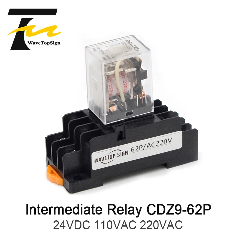 Relay Coil General Micro Mini Intermediate Relay Switch 110VAC 220AC 24VDC with Socket Base LED
Relay Coil General Micro Mini Intermediate Relay Switch 110VAC 220AC 24VDC with Socket Base LED