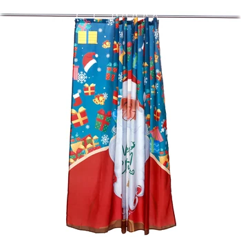Hot 180x150cm Polyester Shower Curtain Christmas Decoration Waterproof Bathroom Home Bath Curtain with 12Pcs C-shape Hooks Santa
Hot 180x150cm Polyester Shower Curtain Christmas Decoration Waterproof Bathroom Home Bath Curtain with 12Pcs C-shape Hooks Santa