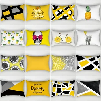 Creative Pineapple Leaf Polyester Fluffy Cushion Cover Simple Geometric Woman Flower Print Yellow Sofa Home Throw Pillowcase
Creative Pineapple Leaf Polyester Fluffy Cushion Cover Simple Geometric Woman Flower Print Yellow Sofa Home Throw Pillowcase
