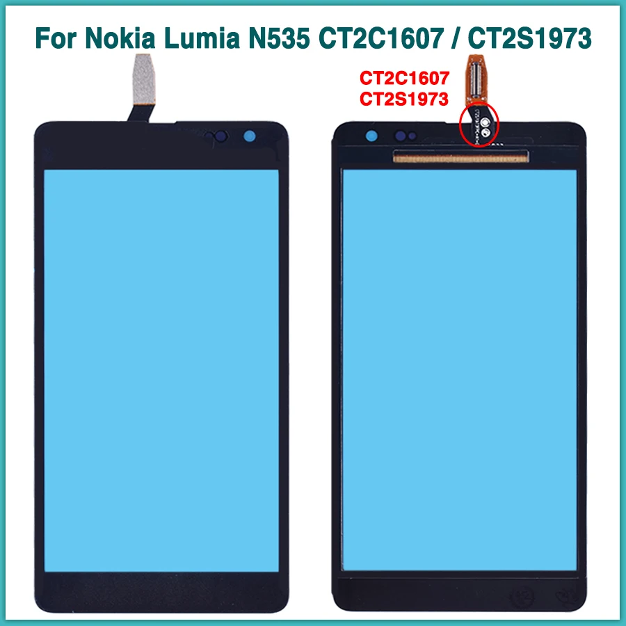 New TouchScreen For Nokia Lumia 535 N535 CT2C1607 CT2S1973 Touch Screen Panel Digitizer Sensor front Glass lens
New TouchScreen For Nokia Lumia 535 N535 CT2C1607 CT2S1973 Touch Screen Panel Digitizer Sensor front Glass lens