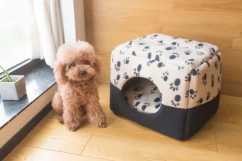 Hot Pet Cat Dog Bed Foldable Warm Soft Bone Kennel Multi-functional Use Removable Mat Cushions Puppy House Pet Supplies 
Hot Pet Cat Dog Bed Foldable Warm Soft Bone Kennel Multi-functional Use Removable Mat Cushions Puppy House Pet Supplies