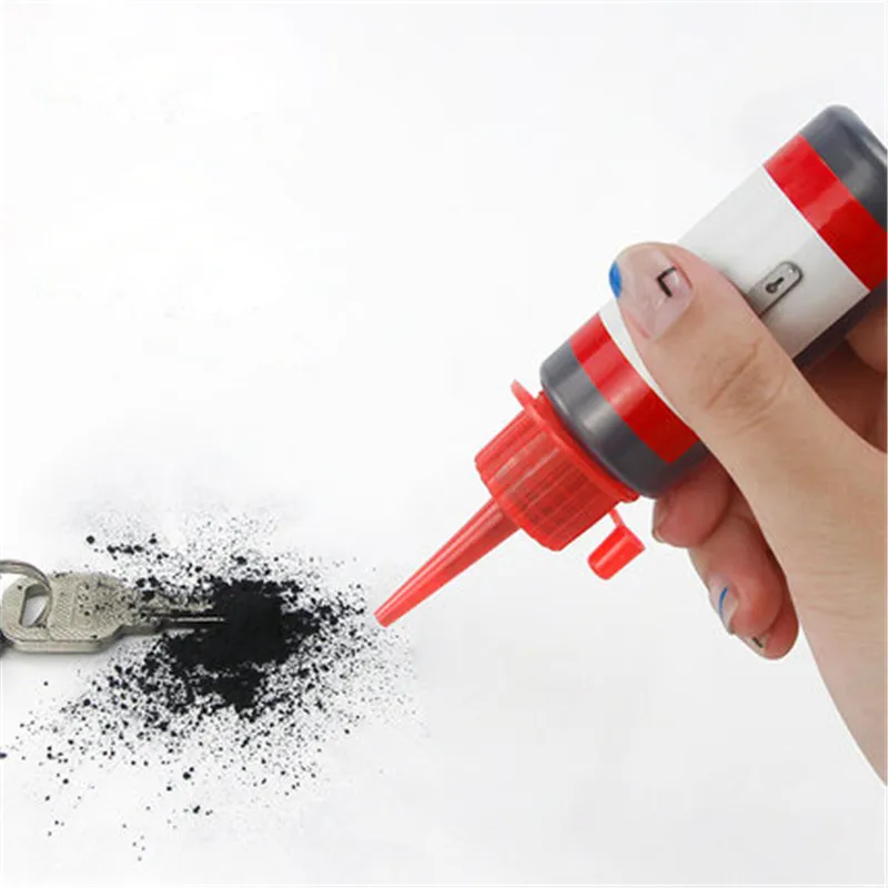 60ml Graphite Lubricant for Car Gate Engine Cover Security Door Interior Door Lock Core Nano Graphite Powder
60ml Graphite Lubricant for Car Gate Engine Cover Security Door Interior Door Lock Core Nano Graphite Powder
