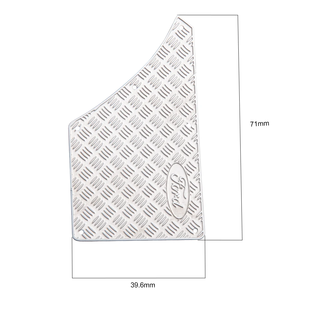 YEAHRUN 2pcs Metal Tail Protective Board Armor Guard For 1/10 RC TRAXXAS TRX4 Ford Bronco