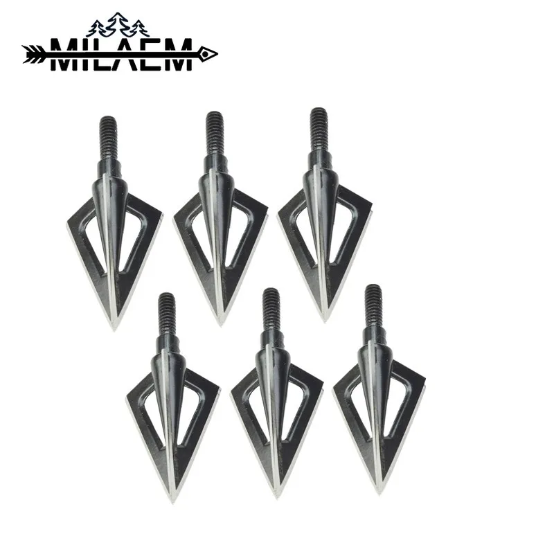 6 Pcs Archery Arrow Broadheads100 Grain 3 Blades Hunting Points Arrow Tips Arrowheads Outdoor Shooting Hunting Accessories
6 Pcs Archery Arrow Broadheads100 Grain 3 Blades Hunting Points Arrow Tips Arrowheads Outdoor Shooting Hunting Accessories