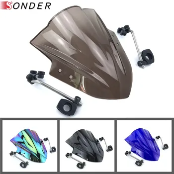 Windshield Windscreen & adjustable bracket For Yamaha FZ6 FZ1 FZ8 FZ8N FZ 1 6 8 XJ6 MT125 MT-01 MT 01 07 09 03 10 MT03 MT09 MT07
Windshield Windscreen & adjustable bracket For Yamaha FZ6 FZ1 FZ8 FZ8N FZ 1 6 8 XJ6 MT125 MT-01 MT 01 07 09 03 10 MT03 MT09 MT07
