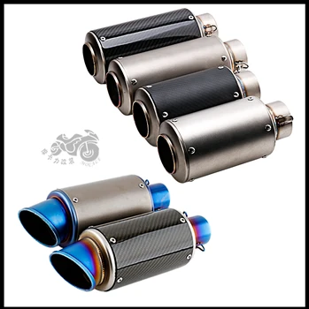 Universal Motorcycle modified AR exhaust Escape Muffler pipe competitive exhaust pipe carbon fiber Z800 Z900 CBR1000 RR
Universal Motorcycle modified AR exhaust Escape Muffler pipe competitive exhaust pipe carbon fiber Z800 Z900 CBR1000 RR