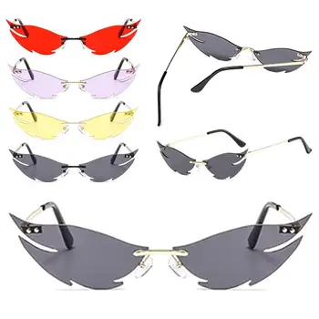5 Colors New Driving Glasses Woman Man Frameless Fish Shark Shape Small Sunglasses Designer Creativity Shark Shape Glasses
5 Colors New Driving Glasses Woman Man Frameless Fish Shark Shape Small Sunglasses Designer Creativity Shark Shape Glasses