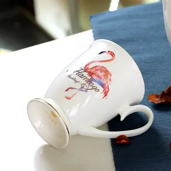 CREATIVE FLAMINGO HOUSEHOLD BONE CHINA GOBLET CERAMIC WATER SET HANDGRIP MUGS BREAKFAST COFFEE MILK CUP TEA BEER MARK CUP 
CREATIVE FLAMINGO HOUSEHOLD BONE CHINA GOBLET CERAMIC WATER SET HANDGRIP MUGS BREAKFAST COFFEE MILK CUP TEA BEER MARK CUP