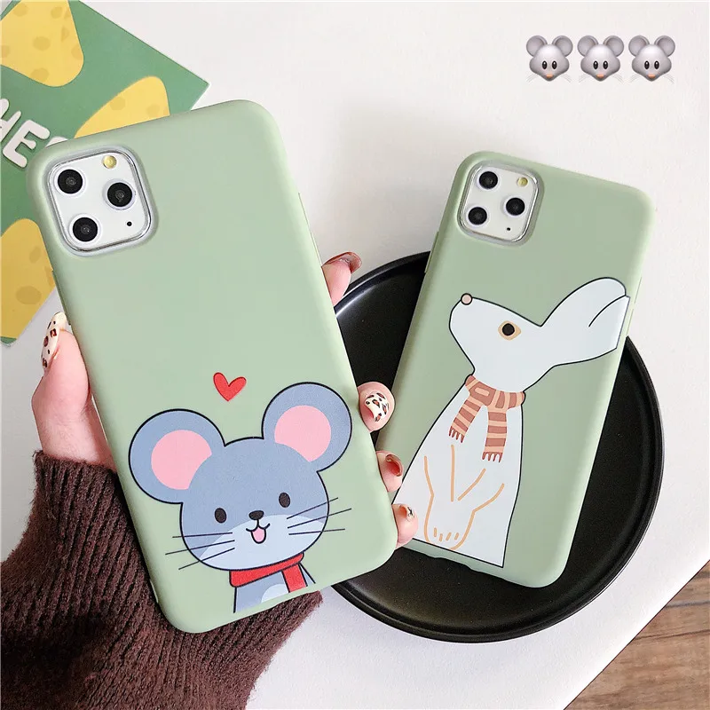 Cute rabbit mouse soft case for iphone 11 pro x xs max xr 8 7 6 6s plus matte silicone phone cover Simple coque fundas capa
Cute rabbit mouse soft case for iphone 11 pro x xs max xr 8 7 6 6s plus matte silicone phone cover Simple coque fundas capa