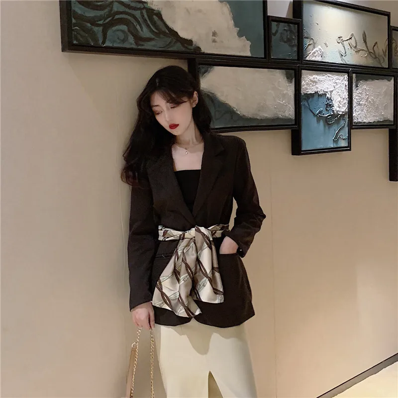 Korean-style New Style Versitile Fashion Mid-length Loose-Fit Slimming Small Suit Coat
Korean-style New Style Versitile Fashion Mid-length Loose-Fit Slimming Small Suit Coat