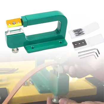 New Aluminum Leather Craft Splitter Paring Peeling Machine Edge Skiving Tool Kit
New Aluminum Leather Craft Splitter Paring Peeling Machine Edge Skiving Tool Kit