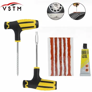 Car Tire Repair Tools Tire Repair Kit Rivet Tool Set Car Bicycle Tubeless Tire Puncture Plug Garage Auto Parts Free Shipping
Car Tire Repair Tools Tire Repair Kit Rivet Tool Set Car Bicycle Tubeless Tire Puncture Plug Garage Auto Parts Free Shipping