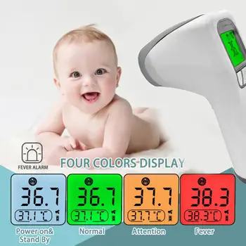 Non Contact Infrared LCD Digital Forehead Thermometer Temperature Measuring Tool
Non Contact Infrared LCD Digital Forehead Thermometer Temperature Measuring Tool