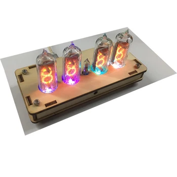 Induction switch/former Soviet Union IN14/digital clock/diy kit /alarm clock/4-bit clock/glow clock
Induction switch/former Soviet Union IN14/digital clock/diy kit /alarm clock/4-bit clock/glow clock