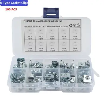 100pcs M4 M5 M6 M8 Spring Clamp Chimney U Nut Quick Clip Fastener Assortment Kit B-shaped U-shaped Spring Clip Chimney Nut
100pcs M4 M5 M6 M8 Spring Clamp Chimney U Nut Quick Clip Fastener Assortment Kit B-shaped U-shaped Spring Clip Chimney Nut