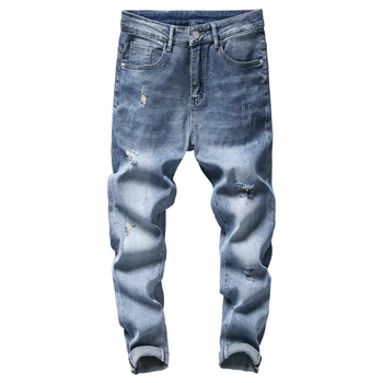Classical Fashion Small Leg Harem Denim Jeans Pants Men Skateboarding Hip Hop High Street Casual Cowboy Trousers A02
Classical Fashion Small Leg Harem Denim Jeans Pants Men Skateboarding Hip Hop High Street Casual Cowboy Trousers A02