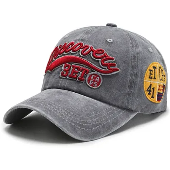 Women 100% Cotton Baseball Cap Letter Embroidery Hats Men Washed Retro Cap Trucker Hat Asjustable Snapback Bonnets Unisex Bonnet
Women 100% Cotton Baseball Cap Letter Embroidery Hats Men Washed Retro Cap Trucker Hat Asjustable Snapback Bonnets Unisex Bonnet