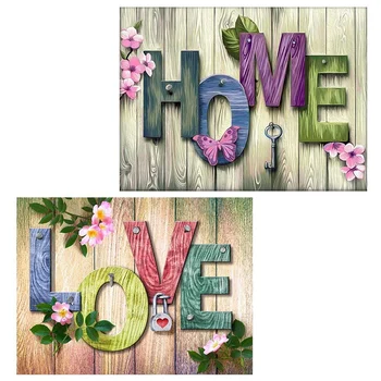 2 Pack DIY 5D Diamond Painting By Number Kits Diamond Cross Stitch Full Drill Rhinestone Embroidery Craft for Adult Kids
2 Pack DIY 5D Diamond Painting By Number Kits Diamond Cross Stitch Full Drill Rhinestone Embroidery Craft for Adult Kids