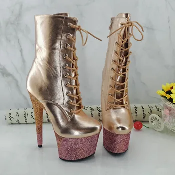 Leecabe 7inche Pole dancing boot with colorful glitter High Heel platform
Leecabe 7inche Pole dancing boot with colorful glitter High Heel platform