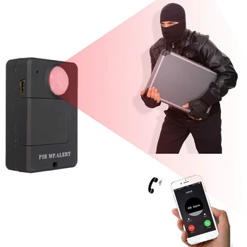 Mini PIR Motion Sensor Wireless Infrared GSM Alarm Monitor Motion Detector Detection Home Anti-Theft System EU Plug Plug
Mini PIR Motion Sensor Wireless Infrared GSM Alarm Monitor Motion Detector Detection Home Anti-Theft System EU Plug Plug
