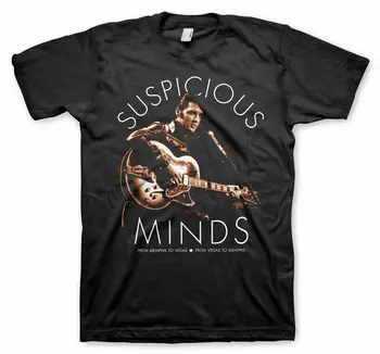 Elvis Presley Suspicious Minds Official Tee T-Shirt Mens Unisex
Elvis Presley Suspicious Minds Official Tee T-Shirt Mens Unisex
