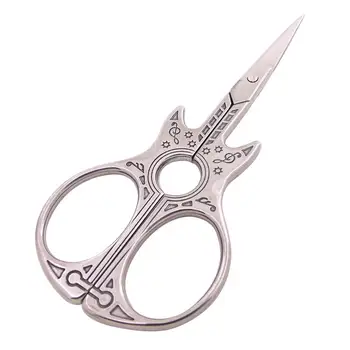 Stainless Steel Sharp Tip Guitar Pattern Sewing Scissors Shears Handicraft DIY Tools for Embroidery Craft Art Work
Stainless Steel Sharp Tip Guitar Pattern Sewing Scissors Shears Handicraft DIY Tools for Embroidery Craft Art Work