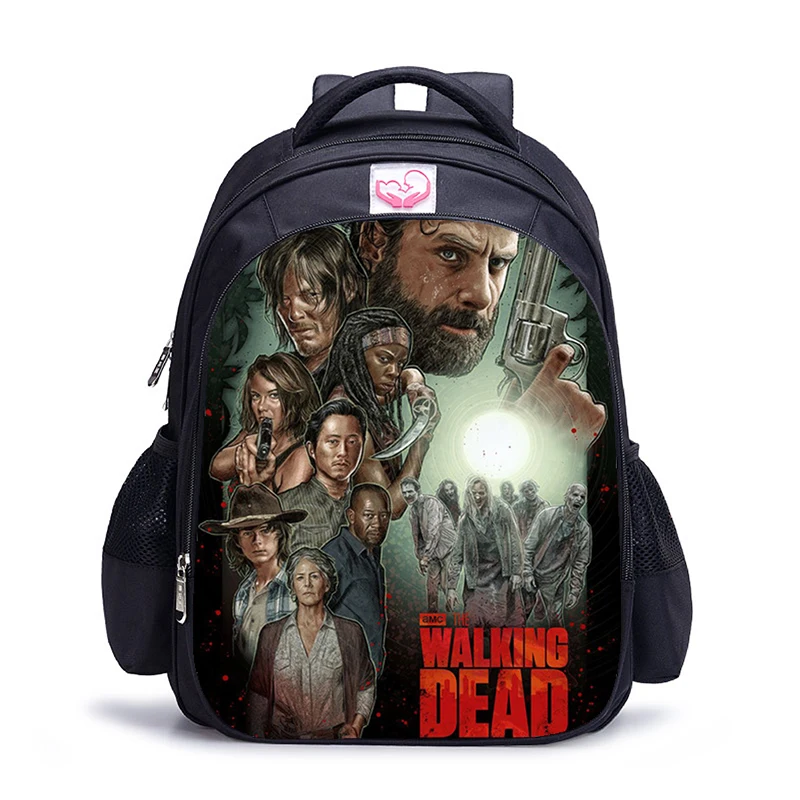 16 inch The Walking Dead Children School Bags Orthopedic Backpack Kids School Boys Girls Mochila Infantil Bags
16 inch The Walking Dead Children School Bags Orthopedic Backpack Kids School Boys Girls Mochila Infantil Bags