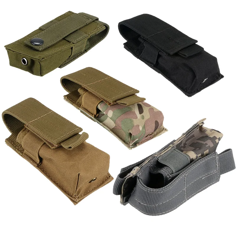CQC Molle тактический M5 светильник для вспышки чехол одного пистолета подсумок