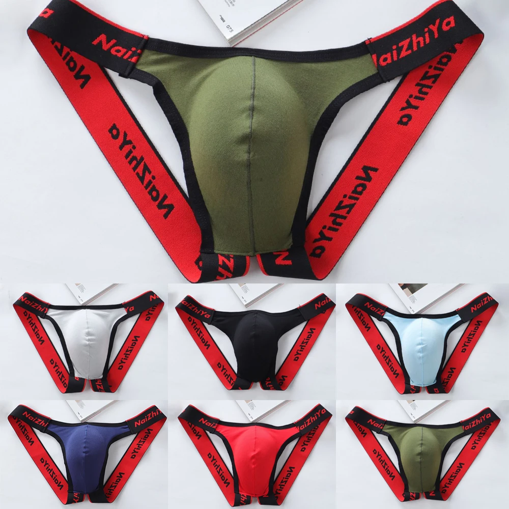 Men's Sexy U Convex Pouch Briefs Thongs Low Waist Male Erotic Lingerie Underwear Underpants Breathable Gay Clothes Tanga Hombre
Men's Sexy U Convex Pouch Briefs Thongs Low Waist Male Erotic Lingerie Underwear Underpants Breathable Gay Clothes Tanga Hombre