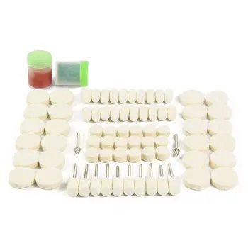 76Pcs Soft Felt Buffing Burr Polishing Wheels Brushes Kits for Metal Tools Promotion Dremel Accessories Polishing Pad 
76Pcs Soft Felt Buffing Burr Polishing Wheels Brushes Kits for Metal Tools Promotion Dremel Accessories Polishing Pad
