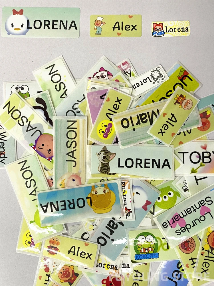 90pcs/set mixed size Name Stickers Customize Sticker Waterproof Boy girl Cartoon Pattern School Stationery tag gift mark Hebrew
90pcs/set mixed size Name Stickers Customize Sticker Waterproof Boy girl Cartoon Pattern School Stationery tag gift mark Hebrew