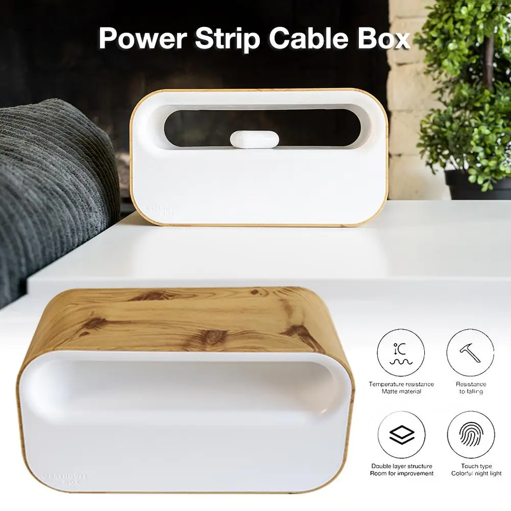 Power Strip Cable Box Multifunctional Power Cord Storage Container Wire Socket Management Tidy Organizer
Power Strip Cable Box Multifunctional Power Cord Storage Container Wire Socket Management Tidy Organizer