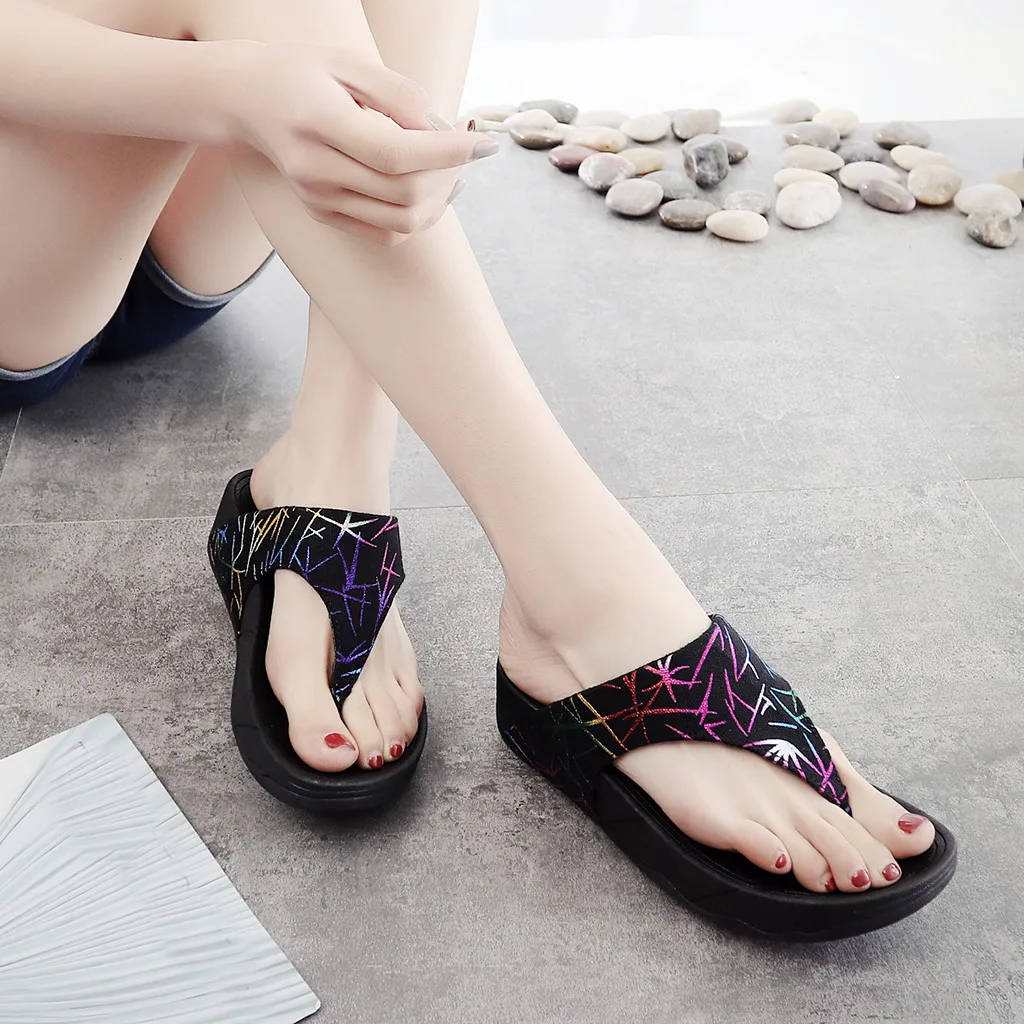 Shoes Women Ladies Fashion Wedges Loafer Causal Beach Slipper Shoes Sandals Indoor & Outdoor Beach Flip-flops Sandalias Mujer
Shoes Women Ladies Fashion Wedges Loafer Causal Beach Slipper Shoes Sandals Indoor & Outdoor Beach Flip-flops Sandalias Mujer
