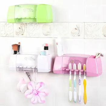 Creative Multifunctional Powerful Paste Toothbrush Holder Storage Box Bathroom Family Wall Stand Toiletries Toothpaste Storage
Creative Multifunctional Powerful Paste Toothbrush Holder Storage Box Bathroom Family Wall Stand Toiletries Toothpaste Storage
