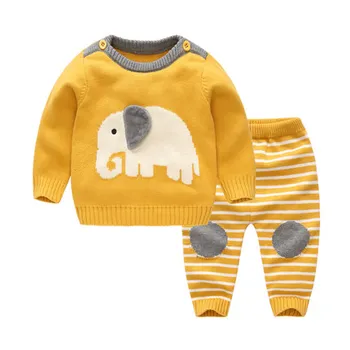 Spring&Autumn Baby Girl/Boy Set Wool Knitted Cotton Sweater Clothing Sets Infant Warm Pullover Pants Suit Newborns Toddler Cloth
Spring&Autumn Baby Girl/Boy Set Wool Knitted Cotton Sweater Clothing Sets Infant Warm Pullover Pants Suit Newborns Toddler Cloth