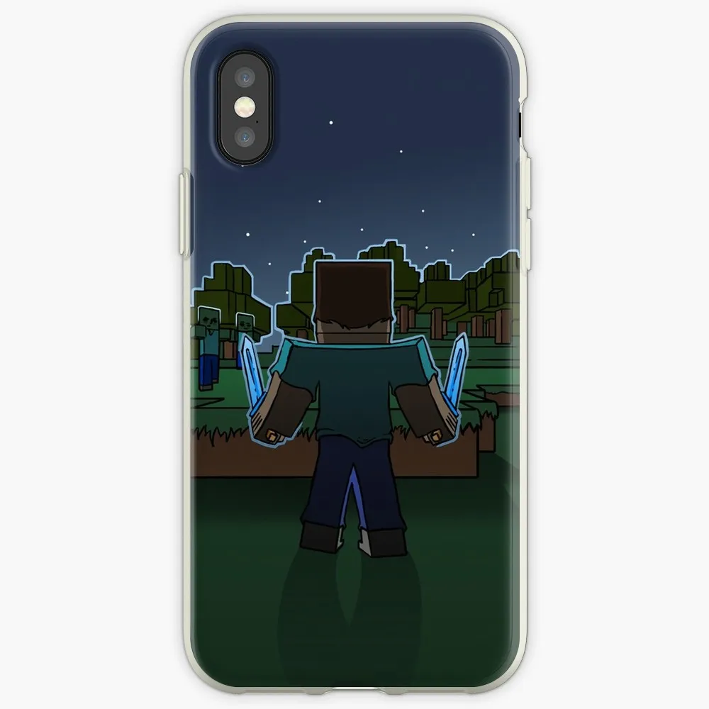 Minecraft Night Fighter Transparent Case For Apple iPhone X XSMAX XR case for iPhone 6 6s 5 5s iphone 7 8 case iphone xr case
Minecraft Night Fighter Transparent Case For Apple iPhone X XSMAX XR case for iPhone 6 6s 5 5s iphone 7 8 case iphone xr case