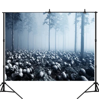 Lyavshi background photography Halloween horror Misty Forest skull tree backdrop professional photocall studio props
Lyavshi background photography Halloween horror Misty Forest skull tree backdrop professional photocall studio props