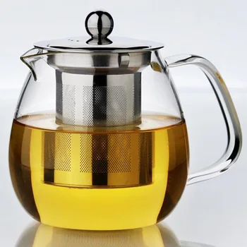 750ml / 520ml Health life herbal heatabletea pot Borosilicate Glass Red Herbal Flower teapot with strainer filter tea
750ml / 520ml Health life herbal heatabletea pot Borosilicate Glass Red Herbal Flower teapot with strainer filter tea