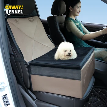 

CAWAYI KENNEL Travel Dog Car Seat Cover Folding Hammock Pet Carriers Bag Carrying For Cats Dogs transportin perro autostoel hond