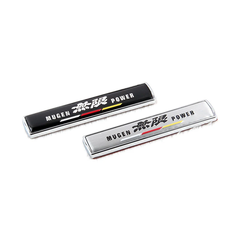 Metal rectangular car fender tail sticker for Mugen racing style scratch shelter for Honda auto accessories
Metal rectangular car fender tail sticker for Mugen racing style scratch shelter for Honda auto accessories
