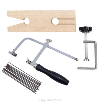 1 Set 3-in-1 Professional Jeweler's Saw Set Jewelry Tools Saw Frame 144 Blades Wooden Pin Clamp Wood Metal Toos N07 20 Dropship
1 Set 3-in-1 Professional Jeweler's Saw Set Jewelry Tools Saw Frame 144 Blades Wooden Pin Clamp Wood Metal Toos N07 20 Dropship