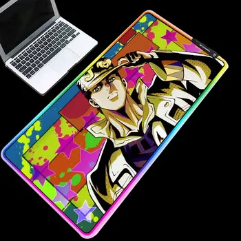 Mairuige RGB Computer Gaming Mouse Pad Large LED Cold Light USB Link Jojo's Diamond Is Unbreakable Home Quality Keyboard Pad
Mairuige RGB Computer Gaming Mouse Pad Large LED Cold Light USB Link Jojo's Diamond Is Unbreakable Home Quality Keyboard Pad