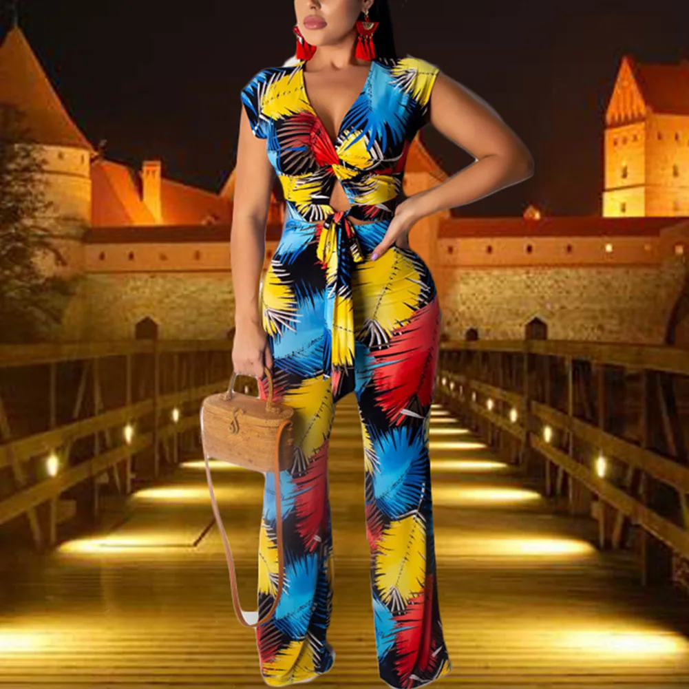 Fadzeco Two Piece Outfits Bodycon Jumpsuit Women Leaf Printed Long Sleeve T Shirt Crop Tops and Wide Leg Long Pants Set Beach
Fadzeco Two Piece Outfits Bodycon Jumpsuit Women Leaf Printed Long Sleeve T Shirt Crop Tops and Wide Leg Long Pants Set Beach
