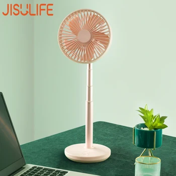 JISULIFE Desk Fan Ventilador Portatil Telescopic Folding Fan for Home Office 8000mAh USB Silent Rechargeable Floor Fan
JISULIFE Desk Fan Ventilador Portatil Telescopic Folding Fan for Home Office 8000mAh USB Silent Rechargeable Floor Fan